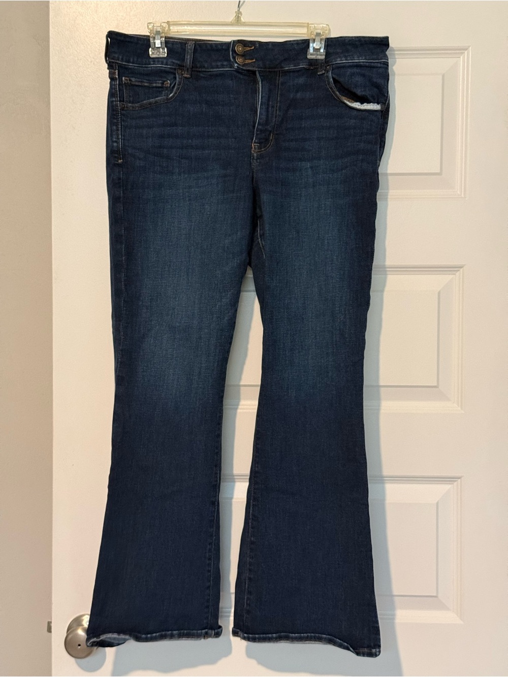 American Eagle Outfitters Dark Blue Flare Jeans